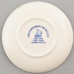 Angol Wedgwood poháralátét 4 db, jelzett, mázrepedésekkel. d:10,5cm - Image 2