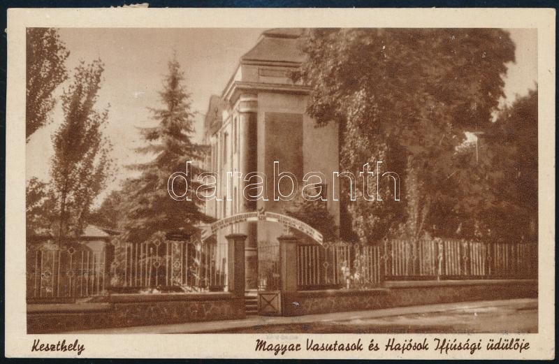 1949 Keszthelyi ökölvívó versenyről küldött üdvözlőlap 9 aláírással. Töttös, Kóger, Régi ... / Boxers autograph signed postcard - Image 2