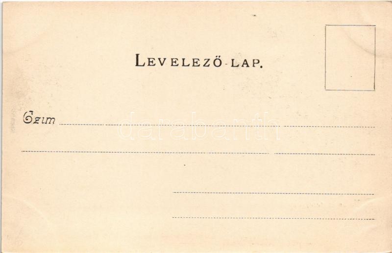 Vác, Fő tér a templommal. Divald Károly 166. sz. - Image 2