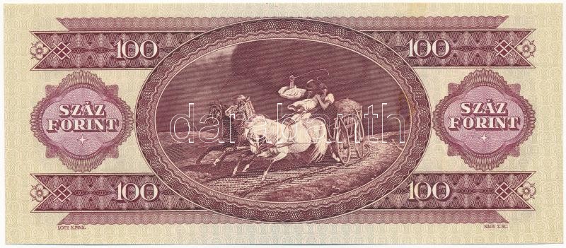1984. 100Ft 'B 277 0473448' T:I / Hungary 1984. 100 Forint 'B 277 0473448' C:UNC Adamo F35 - Image 2