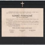 1915-1942 Nagyvárad 2 db halotti értesítő - Image 2