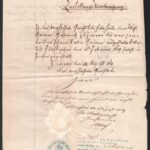 1826-1869 6 db klf régi irat Lajtabruck, Carlsruhe, Téth, stb. klf városok - Image 3