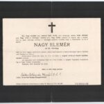 1920-1944 5 db katona halotti értesítője, főhadnagy, százados, ezredes, stb - Image 3