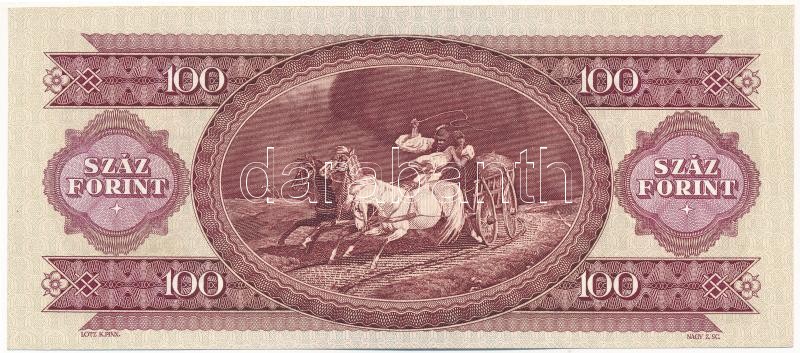 1992. 100Ft 'B 088 016058' T:I / Hungary 1992. 100 Forint 'B 088 016058' C:UNC Adamo F37 - Image 2