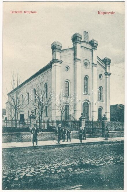 Kaposvár, Izraelita templom, zsinagóga. Gerő Zsigmond kiadása