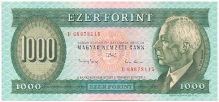 1993. 1000Ft 'D 68678115' T:I / Hungary 1993. 1000 Forint 'D 68678115' C:UNC Adamo F47