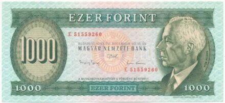 1993. 1000Ft 'E 51559260' T:I / Hungary 1993. 1000 Forint 'E 51559260' C:UNC Adamo F47.1