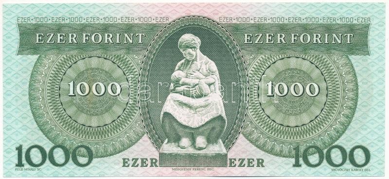 1996. 1000Ft 'F 3175869' T:I / Hungary 1996. 1000 Forint 'F 3175869' C:UNC Adamo F48.1 - Image 2