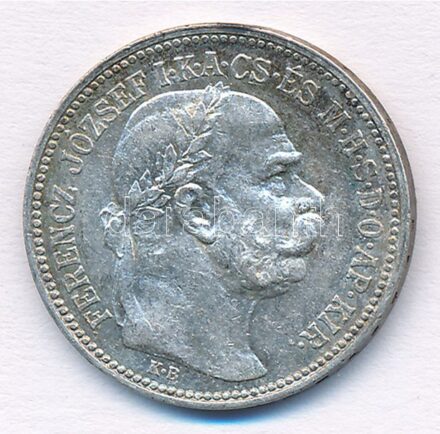 1915KB 1K Ag 'Ferenc József' T:1,1- patina Adamo K5.1