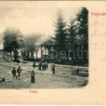 1905 Vajnafalva, Voinesti (Kovászna, Covasna); Fő tér. Julius Müller / main square