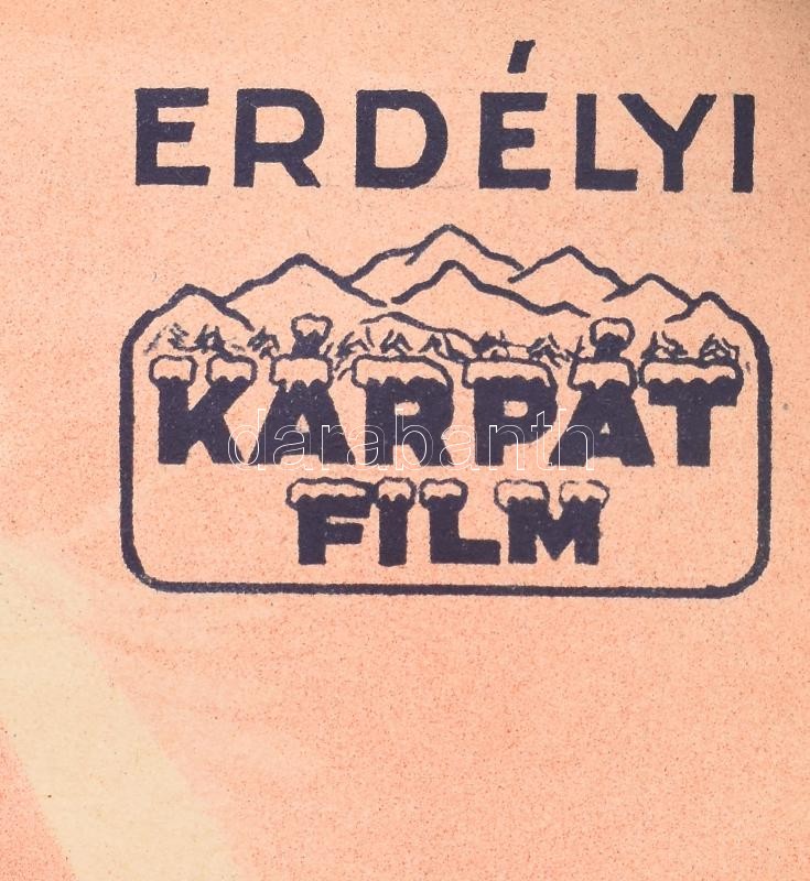 Egy nap a világ, 1944. Moziplakát (filmplakát, rácsplakát). Írta és rendezte: Vaszary János. Páger Antal, Muráti Lili, Bilicsi Tivadar szereplésével. Litográfia, papír. Bódis jelzéssel a plakáton. Kellner Márkus Nyomda, Bp. - Image 3