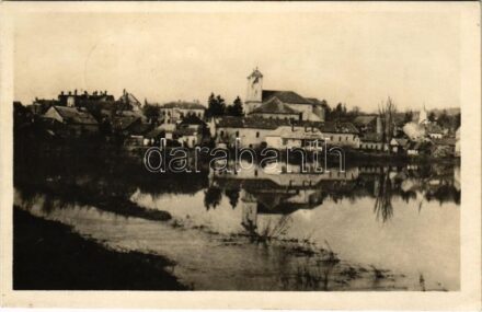 1947 Ipolyság, Sahy; Pohlad / látkép / general view (EK)