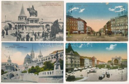 22 db régi Budapest / 22 old Budapest postcards