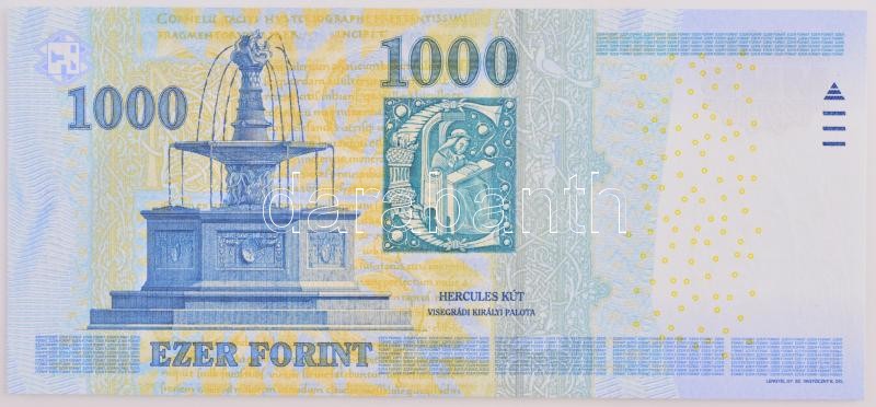 2011. 1000Ft 'DA 8183570' T:I / Hungary 2011. 1000 Forint 'DA 8183570' C:UNC - Image 2