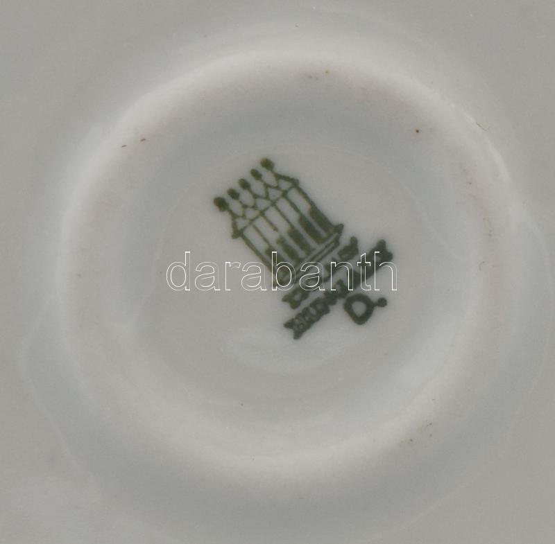 Zsolnay porcelán kacsapár, kézzel festett, jelzett, hibátlan, m: 17 cm Sinkó István terv. - Image 2