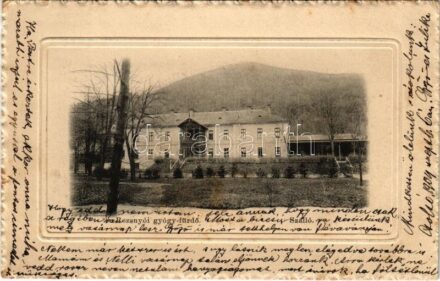 1904 Rozsnyó, Roznava; gyógyfürdő szálló. Pauchli Nándor 697. / spa hotel (EB)