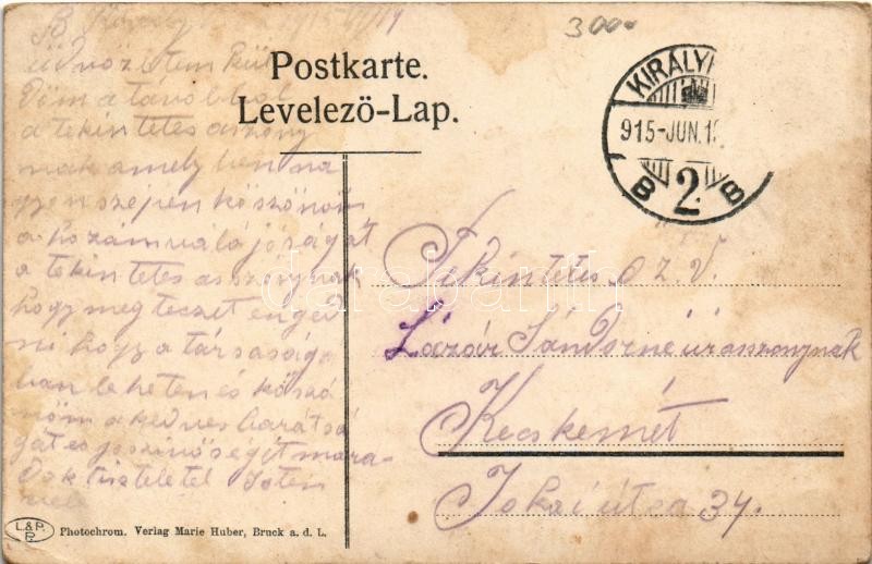 1915 Lajtabruck, Bruck an der Leitha; Corps-Baracke / Hadtest laktanya / K.u.k. Corps barracks (EK) - Image 2