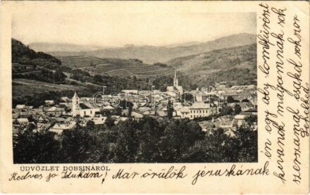 1905 Dobsina, Dobschau; Ifj. Sárkány Boldizsár kiadása (EK)