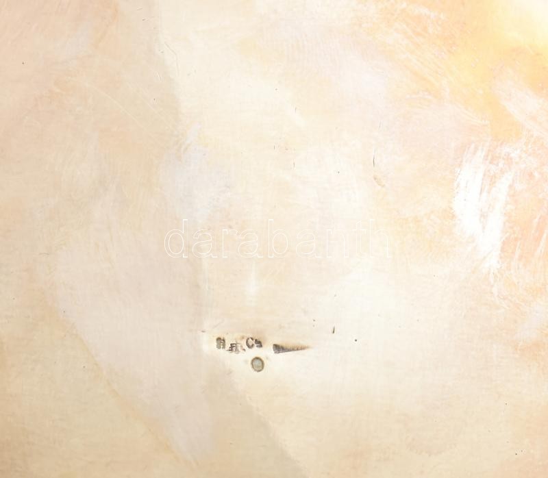 Alpakka teáskanna, kopott, feloldatlan jelzéssel, m: 17cm - Image 3