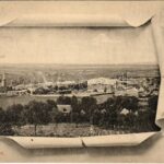 1902 Ipolyság, Sahy; város látképe, megyeház. Kanyó Antal kiadása / general view, county hall. Art Nouveau (EK)
