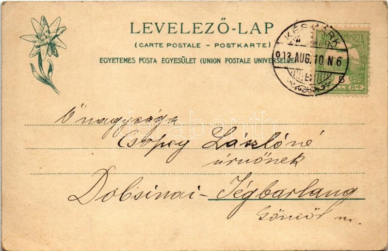 1903 Késmárk, Kezmarok (Tátra-Szepes-Zips); Tököly vár, Fogház torony, Kápolna oltár, belső. Feitzinger Ede 1902/12. 535. / castle, prison tower, bastille, chapel interior, altar (EK) - Image 2