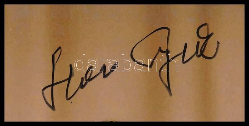 cca 2000 Horn Gyula volt miniszterelnök, külügyminiszter által aláírt fotó - Image 2