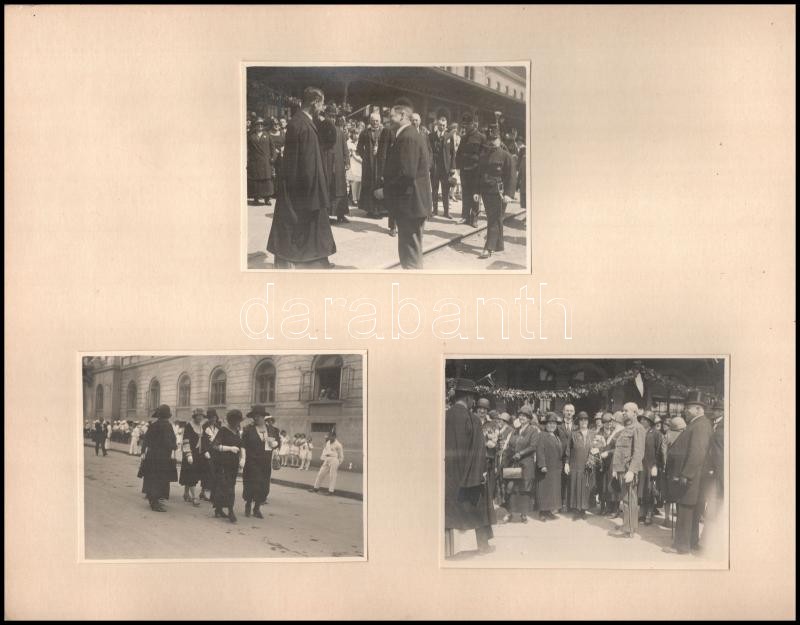 1930 Gregersen Guilbrand (1824-1910) építési vállalkozó lányaihoz köthető fotóalbum, benne a Magyar Iparművészeti és Háziipari Kiállítás és Vásár fotóival és életképekkel, 'dr. Toldy Elemérné 1. feleségének testvére: - Image 4