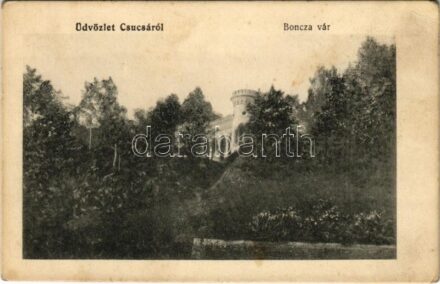 Csucsa, Ciucea; Boncza kastély, vár / castle (EK)