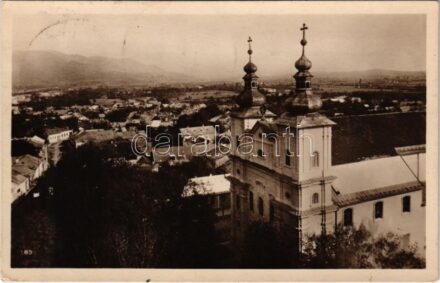 1931 Nagybánya, Baia Mare; Bis. rom. cat. / Római katolikus templom / Catholic church (EK)