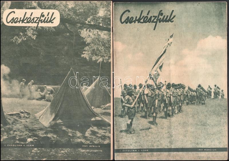 1947 Cserkészfiúk I. évf. 1-6. sz. - Image 2