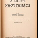 Kertész Erzsébet: A ligeti nagytanács 20 eredeti rajzzal. Bp., é.n. Tolnai. Kiadói félvászon kötésben. Kissé kopott - Image 2