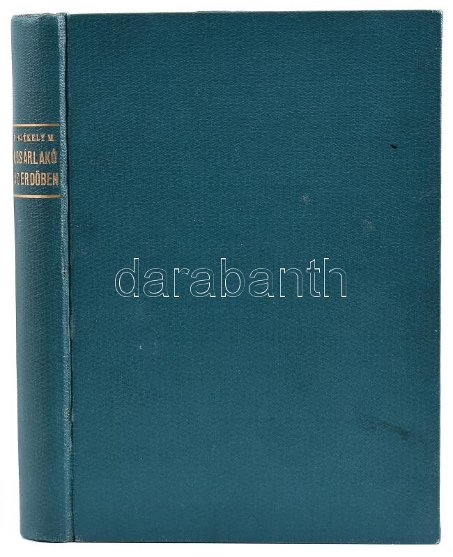 E. Székely Mátyás: Kosárlakó az erdőben. Biczó András rajzaival. Bp., 1942. Dante. Egészvászon kötésben. - Image 2