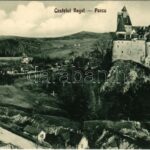 Törcsvár, Törzburg, Bran-Poarta; Castelul Regal, Parcu. J. Schneider Fotogr. / vár / castle