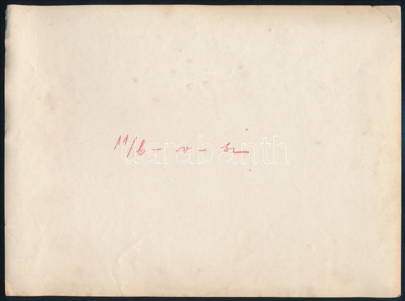 cca 1914-1918 Bogumil Nowotny (1872-1960) korvettkapitány, az Osztrák-Magyar Császári és Királyi Haditengerészet (K.u.K. Kriegsmarine) SMS Scharfschütze Huszár-osztályú rombolójának parancsnoka a hajó parancsnoki hídján, - Image 2