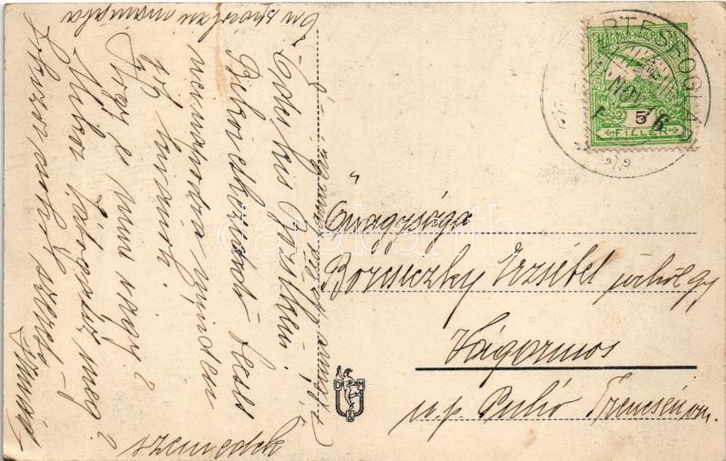 1916 Vértesboglár, Római katolikus templom (fa) - Image 2