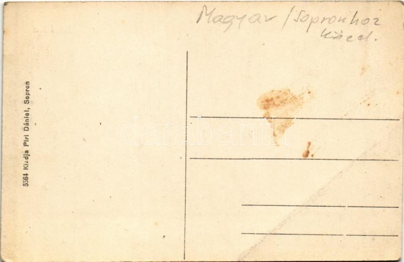 Bánfalva, Sopronbánfalva, Wandorf; Piri Dániel kiadása (EB) - Image 2