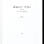 Kovalcsik András: Horváth Endre grafikusművész élete és munkássága. Bp., 1986, Pénzjegynyomda. Kiadói egészvászon-kötés, - Image 2