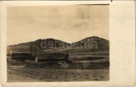 1915 Tarnawa Nizna (Kárpátok) 12. gyalogezred csatahelye / WWI Austro-Hungarian K.u.K. military, place of battle. photo (szakadás / tear)