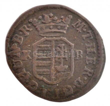 1747K-B Denár billon 'Mária Terézia' (0,60g) T:2 R! / Hungary 1747K-B Denar billon 'Maria Theresia' Kremnitz (0,60g) C:XF slightly wavy Rare! Huszár: 1746., Unger III.: 1266.