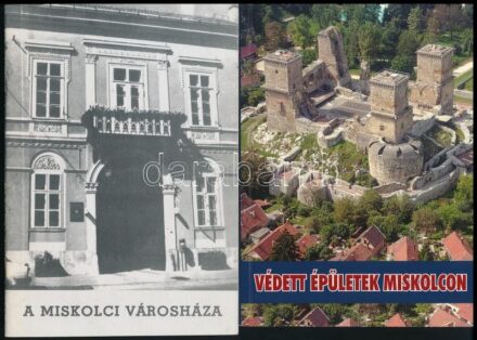 Vegyes Miskolccal kapcsolatos tétel, 5 db: A miskolci fotográfia 1945 előtt. Kiállítási katalógus. Bp., 1986., Miskolci Galéria. Fekete-fehér fotókkal illusztrált. Papírkötés.; Járási Lőrinc: Lillafüred nyaralótelep és