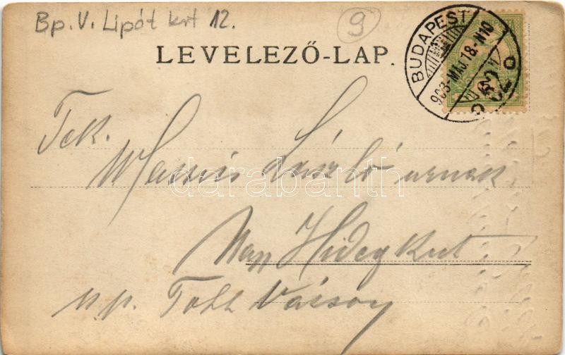 1903 Budapest XIII. Újlipótváros, Lipót körút (ma Szent István körút), Budapesti Központi tejcsarnok szövetkezet fiókja, Wlassics Pál falatozó és borozó, Redner Kálmán sörcsarnoka, Lévai Mór üzlete. photo (EK) - Image 2