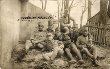 1913 Örkény-tábor, vasárnap délelőtt az első század. photo