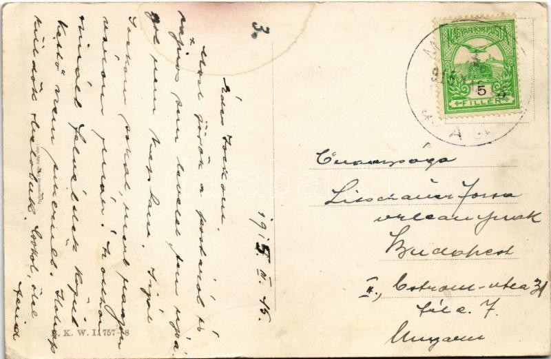 1915 John Bull's 7 Meilenstiefel / WWI German military propaganda. B.K.W.I. 757-8. s: K. Th. Zelger (EK) - Image 2