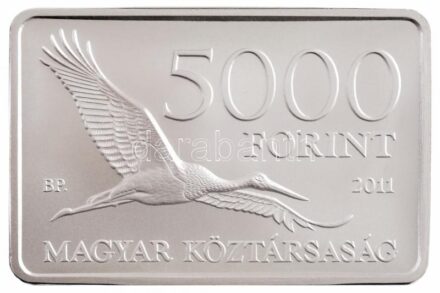 2011. 5000Ft Ag 'Duna-Dráva Nemzeti Park' kapszulában, tanúsítvánnyal, tájékoztatóval T:BU Adamo EM239