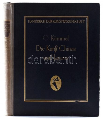 Kümmel, (Otto): Die Kunst Chinas, Japans und Koreas. Handbuch der Kunstwissenschaft. Wildpark-Potsdam, 1929, Akademische Verlagsgesellschaft Athenaion, 2 sztl. lev. + 198 p. + XII t. (színes és fekete-fehér képtáblák). Számos szövegközi