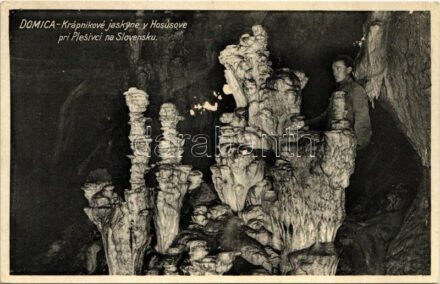 Gömörhosszúszó, Hosúsovo, Dlhá Ves; Domica-Krápnikové jaskyne v Hosúsove pri Plesivci na Slovensku / Domica barlang Pelsőc mellett, belső / karst cave interior