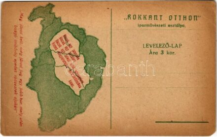 Hiszekegy. Rokkant Otthon iparművészeti osztálya / Hungarian irredenta propaganda (EM)