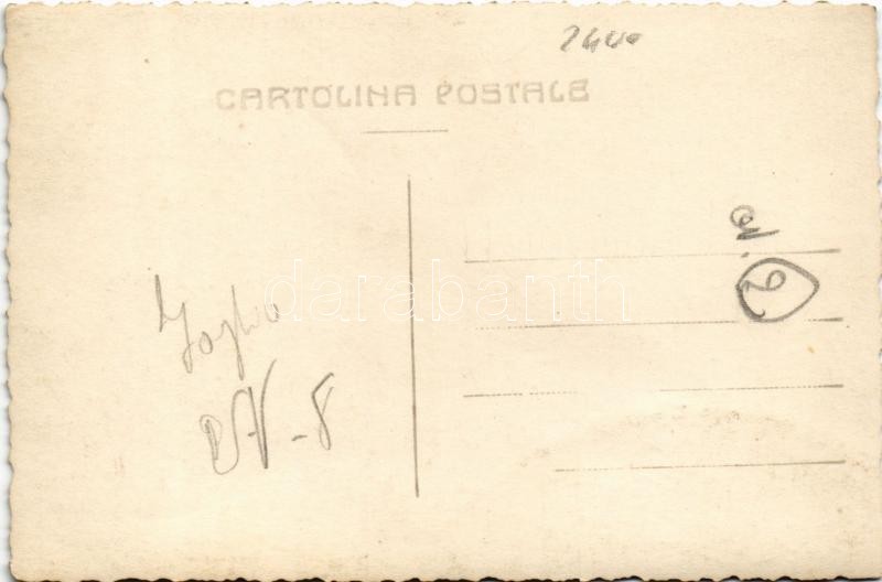 Első világháborús olasz dragonyos karddal és kitüntetésekkel / Dragone / WWI Italian dragoon with sword and medals. photo - Image 2