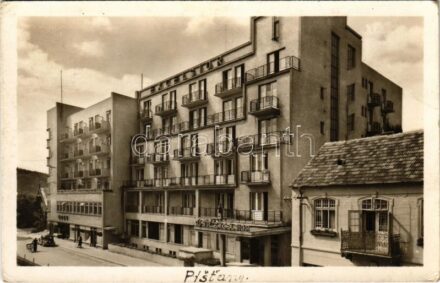 1950 Pöstyén, Piestany; Hotel Excelsior és Hotel Eden szálloda / hotels (EK)