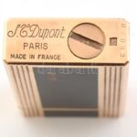 1955 Dupont öngyújtó, jelzett, eredeti dobozában, papírral, szép állapotban - Image 3